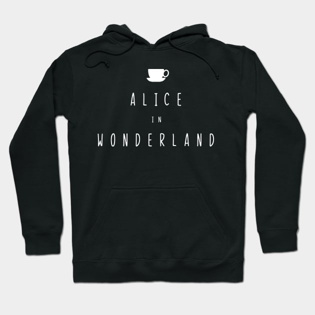 Alice In Wonderland Hoodie by ciciyu